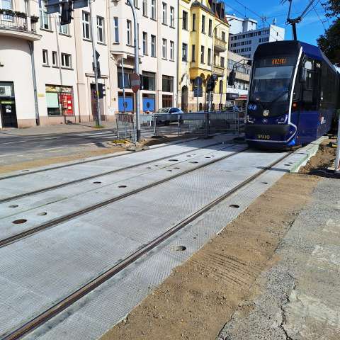 Modernizacja przejazdu torowego w torowisku przy skrzyżowaniu ul. Powstańców Śląskich z ul. Jastrzębią 