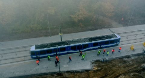 “Rozbudowa ul. Kocmyrzowskiej na odcinku od styku z drogą ekspresową S7 w rejonie skrzyżowania z ul. Darwina i Podległych w Krzesławicach do działki nr 513 obr. 11 Nowa Huta w rejonie ul. Bukszpanowej