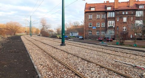 Przebudowa torowiska tramwajowego wzdłuż trasy im. Nikodema i Józefa Renców w Katowicach