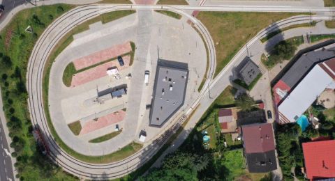 Modernizacja torowiska przy ul. Kombatantów w Czeladzi