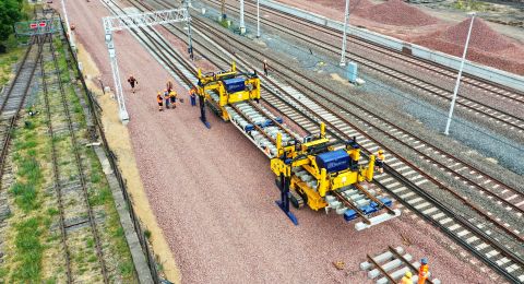 Prace na linii E75 na odcinku Czyżew – Białystok