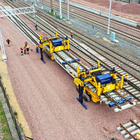 Prace na linii E75 na odcinku Czyżew – Białystok