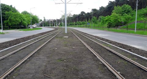 Modernizacja torowiska tramwajowego  na odcinku od Placu Niepodległości do ul. Reja w Toruniu