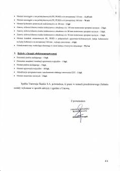 Modernizacja układu torowo- sieciowego na terenie Zakładu Usługowo Remontowego w Chorzowie